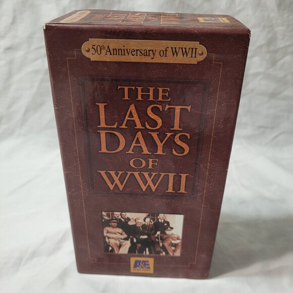 The Last Days of WWII VHS Box Set A&E Home Video History Channel World War VTG - Picture 4 of 9